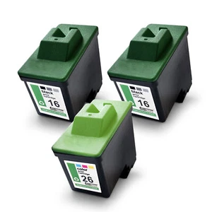 3x Toner für Lexmark Z35 Z601 Z612 Z514 Z515 X1280 X1170 X2250 X1196 X1140 CMYK - Photo 1/6