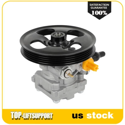 Power Steering Pump w/ Pulley For 1999-06 Chevrolet Suzuki Tracker Grand Vitara - Image 1 of 4