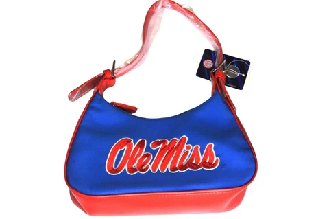 Ole Miss Sandol Small Hand Bag with Strap Cover
