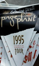 Page & Plant 1995 North America Tour Miller beer pennant