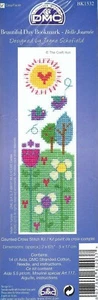 DMC Counted Cross Stitch Kit Beautiful Day Bookmark New - Picture 1 of 2