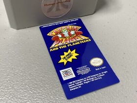 Etiqueta de repuesto Captain Planet and the Planeteers (NES)