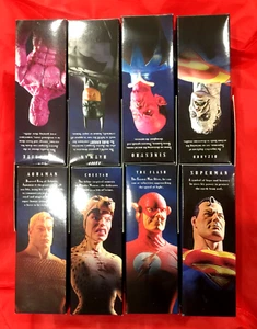 SUPERMAN BATMAN JUSTICE LEAGUE ALEX ROSS DC Direct 8 figures Series 1 & 3 SEALED - Picture 1 of 18