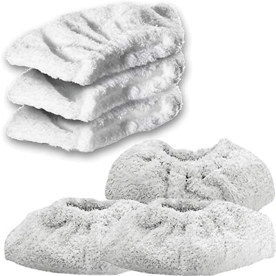 6 piece Terry Cloth Set compatible with Karcher SC1 Easyfix SC1.020 ,6.370-990.0 - image 1 of 2