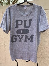 New listing
Vintage 80’s Champion T Shirt Pu Gym Sz L