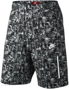 Nike Prodigy Short Size 34” Black Grey Print 812625 021 New - Picture 1 of 2