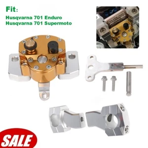 For 2016-2025 Husqvarna 701 Supermoto Steering Damper Stabilizer w/Mount Bracket - Picture 1 of 17