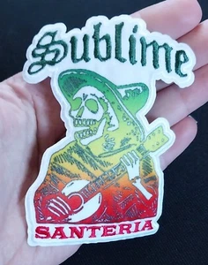 LICENSED ~ Sublime Santeria Ska Punk Reggae Music Iron On Band PATCH - Picture 1 of 6