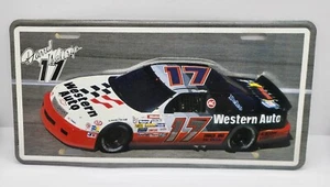 Darrell Waltrip #17 Tide Nascar Embossed License Plate Western Auto Racing - Picture 1 of 3