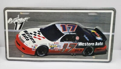 Darrell Waltrip #17 Tide Nascar matrícula en relieve Western Auto Racing  Foto 1 de 3