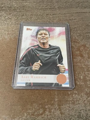 Abby Wambach 2012 Topps Team USA World Cup Bronze RC MINT Womens Soccer #93 - Image 1 of 2
