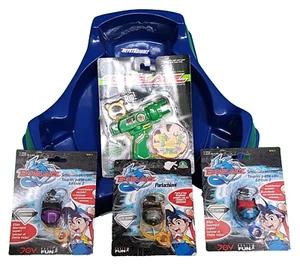 BeyBlade "BeyStadium + Sliding Launcher + 3 Mini Blade P.Chiavi - Hasbro/Takara - Imagen 1 de 17