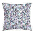 Alphabet Housse De Coussin Inky Paintbrush Lettrage