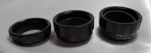 g Raynox Auto-Nahring 3 EXTENSION TUBES Step-up Rings for M42 mount camera 2848 - Picture 1 of 3