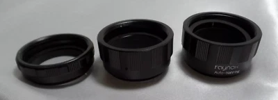 g Raynox Auto-Nahring 3 EXTENSION TUBES Step-up Rings for M42 mount camera 2848 - Image 1 of 3