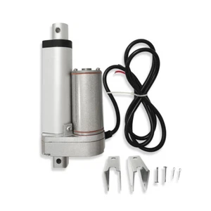 Linear Actuator 2" Heavy Duty Stroke 225 Pound Max Lift 12 Volt DC w/ Brackets - Picture 1 of 11