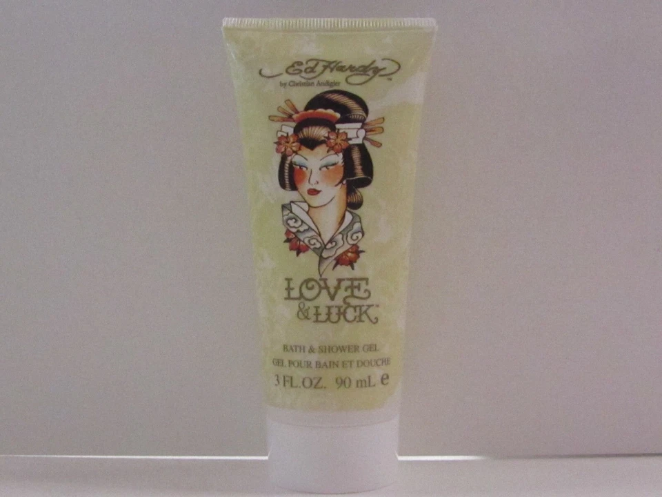 Gel de baño y ducha Ed Hardy Love & Luck Christian Audigier para mujer 3 oz nuevo Foto 1 de 1