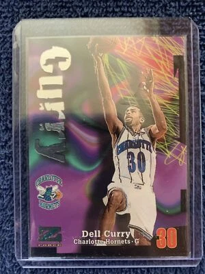 1997-98 Skybox Z-Force - #65 Dell Curry - Charlotte Hornets - Image 1 of 2