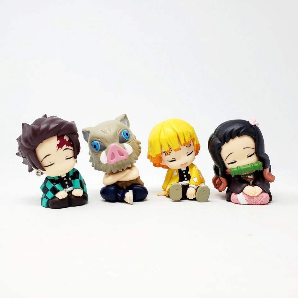 DEMON SLAYER Twinchies Katazun : Complete Set of 4 NEW Mini Figures - Image 1 of 1