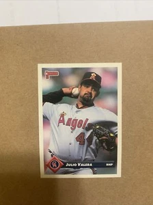 DONRUSS JULIO VALERA CALIFORNIA ANGELS #5 - Picture 1 of 4