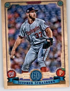 2019 Gypsy Queen Stephen Strasburg MLB Base Card PWE Nationals #211 - Picture 1 of 2