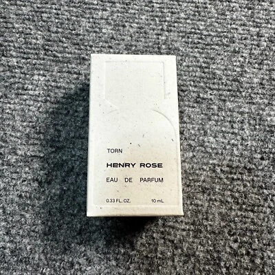NEW Henry Rose Fragrance Eau De Parfum 10 mL Torn Vanilla Spray EWG Verified