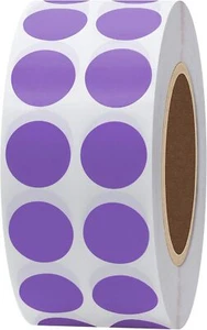 2000pcs Color Coding Dot Labels 1/2 inch 13mm Round Coding Dot Stickers for Enve - Picture 1 of 6
