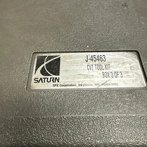 Saturn Special Tools J-45463 CVT Tool Kit Box 3 of 3 - Picture 1 of 10