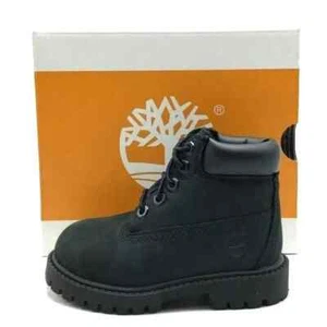 Timberland 6' Premium Waterproof Kids Toddler Boot 12807 Black Size 5 NIB! $89 - Picture 1 of 12