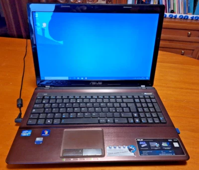 PORTATILE ASUS K53E INTEL CORE i3 4GB RAM HD 1 TB  WEBCAM DVD/RW - Immagine 1 di 4