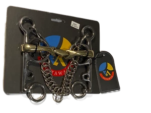 Pelham doppelt gebrochen Edelstahl, 16mm, rostfrei, TOP Qualität, VETAWAN - Bild 1 von 12