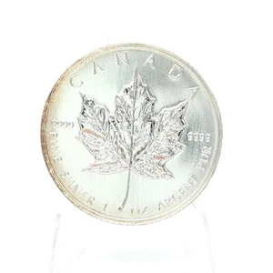 2002 Silver Canadian $5 Maple - Picture 1 of 2