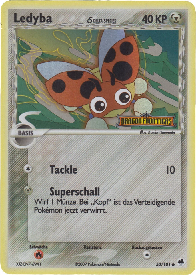 Pokemon 53/101 - Ledyba - Reverse Holo - Bild 1 von 1