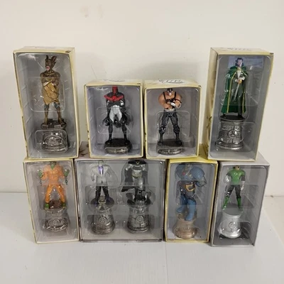 EAGLEMOSS DC CHESS COLLECTION Killer Croc Darkseid Green Lantern Bane More New