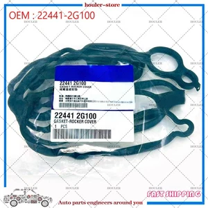 22441-2G100 Valve Cover Gasket Set For Hyundai Santa Fe Sonata Kia Forte Optima - Picture 1 of 6