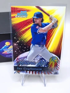 2025 Bowman Chrome ⚾Jac Caglianone #MR-17 Meteoric Rise Mojo Refractor KC Royals - Picture 1 of 2
