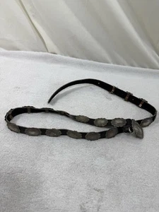 Cinturón Concho Vintage MARCELLA JAMES Navajo Indio Platero Plata Esterlina - Imagen 1 de 22