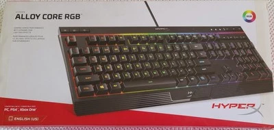 HyperX Alloy Core RGB - Gaming Keyboard (US Layout) Wired USB Lights Black - Image 1 of 3