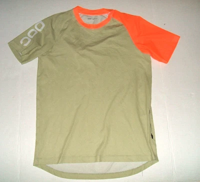 Camiseta masculina POC MTB Pure Tee verde prehnite ciclismo M - Imagem 1 de 4