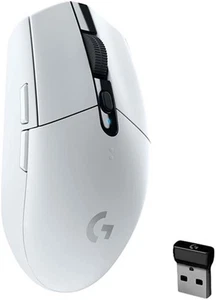 Logitech G305 Lightspeed Wireless Gaming Mouse White For PC Computer - Picture 1 of 1