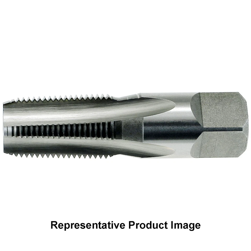 Drillco 290A132 1/2" - 14 HSS NPT Taper Pipe Tap, 45/64" - Image 1 of 1