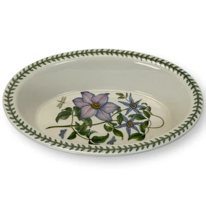 Portmeirion Botanischer Garten Bäcker Clematis 11" Oval Back-/Servierform - Bild 1 von 3