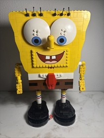 Retired LEGO SpongeBob: Build-A-Bob (3826) 97% Completed No Manual Or Box.