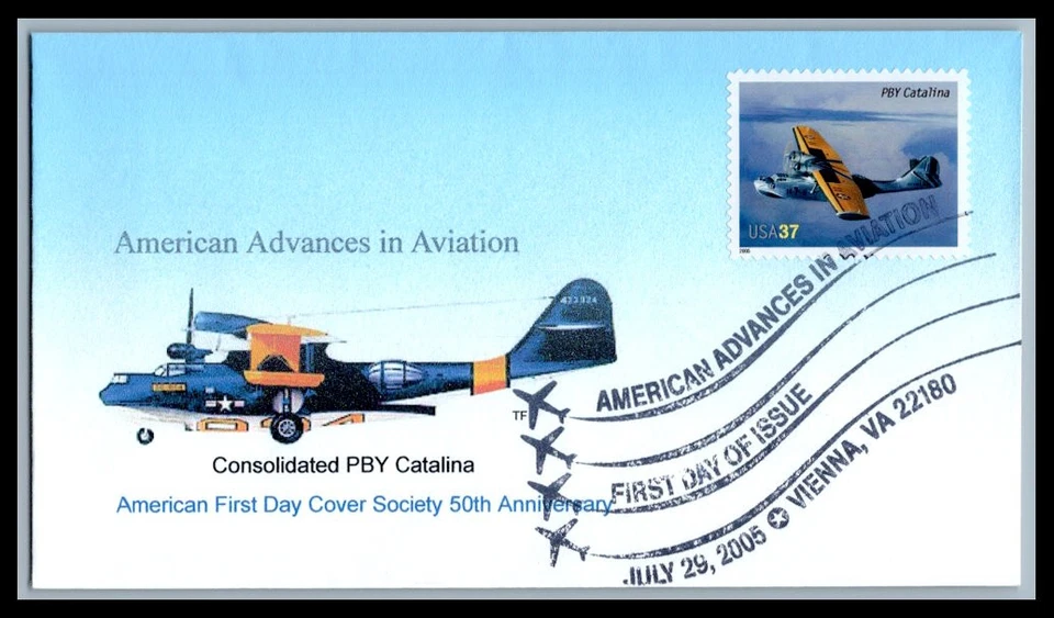 US FDC # 3917 37c Aviation PBY Catalina  AFD   2006, 9p7557 - Image 1 of 1
