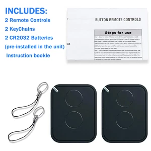 2 Piezas Para Nice ON2E Transmisor de Mano de 2 Comandos FLOR 433 MHz - Imagen 1 de 1