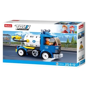 Sluban SL07168 Street Cleaning (121 Pieces)  Play Set Clamping Blocks City with  - Picture 1 of 2