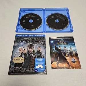 Phantastische Tierwesen: Die Verbrechen von Grindelwald Blu-ray DVD 2-Disc Set mit Schonhülle - Bild 1 von 5