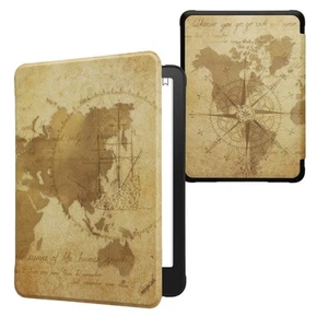 Slim PU Leather Case Cover for Amazon Kindle Paperwhite 2024 Colorsoft  - Afbeelding 1 van 8