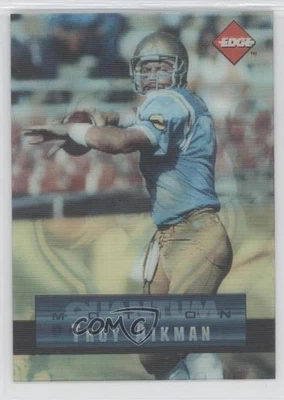 1996 Collector's Edge Quantum Motion Troy Aikman #1 HOF - Imagem 1 de 2