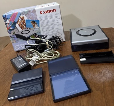 Canon CP-100 Direct Print Card Photo Printer Used - Image 1 of 4